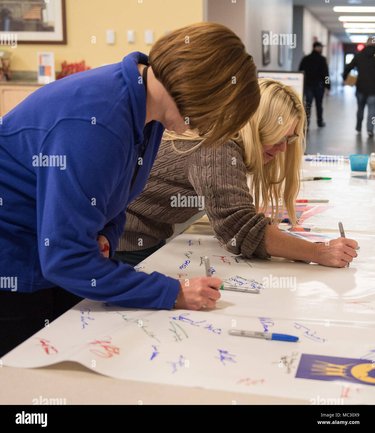 Tobyhanna Army Depot Employees Sign The Voluntary Protection