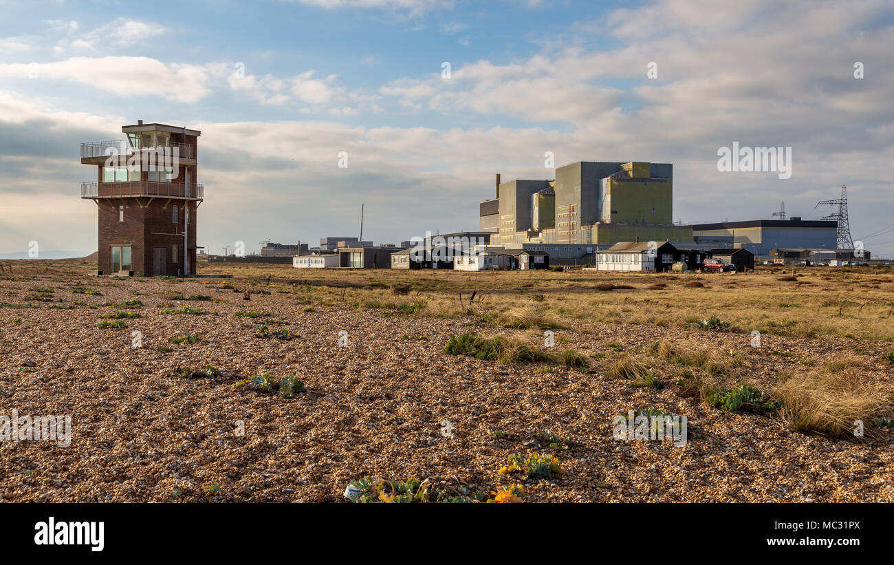 Dungeness Kent England UK October 28 2016 Dungeness Nuclear dungeness-kent-england-uk-october-28-2016-dungeness-nuclear