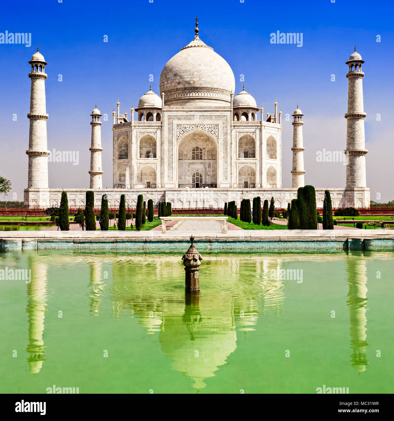 Taj Mahal, Agra, Uttar Pradesh, India Stock Photo Alamy