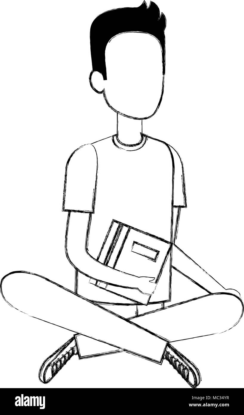 Featured image of post Drawing Of Someone Sitting On The Floor