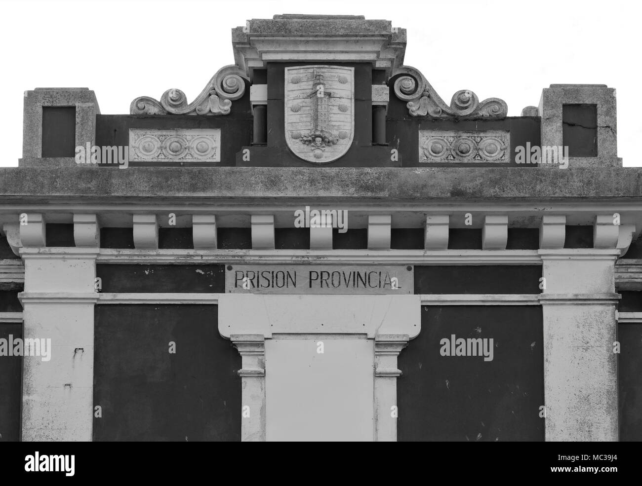 Old prison. Galicia. Stock Photo