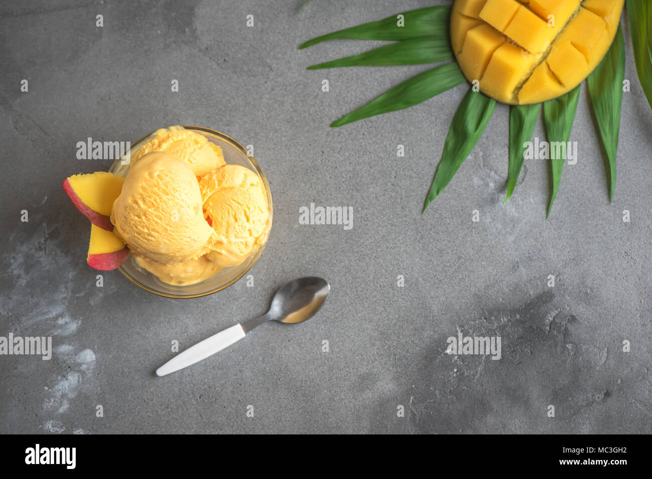 Mango Ice Cream Or Sorbet In Bowl Homemade Fruit Mango Ice Cream Top View Copy Space Stock Photo Alamy Mango Ice Cream Or Sorbet In Bowl Homemade Fruit Mango Ice Cream Top View Copy Space Stock Photo Alamy