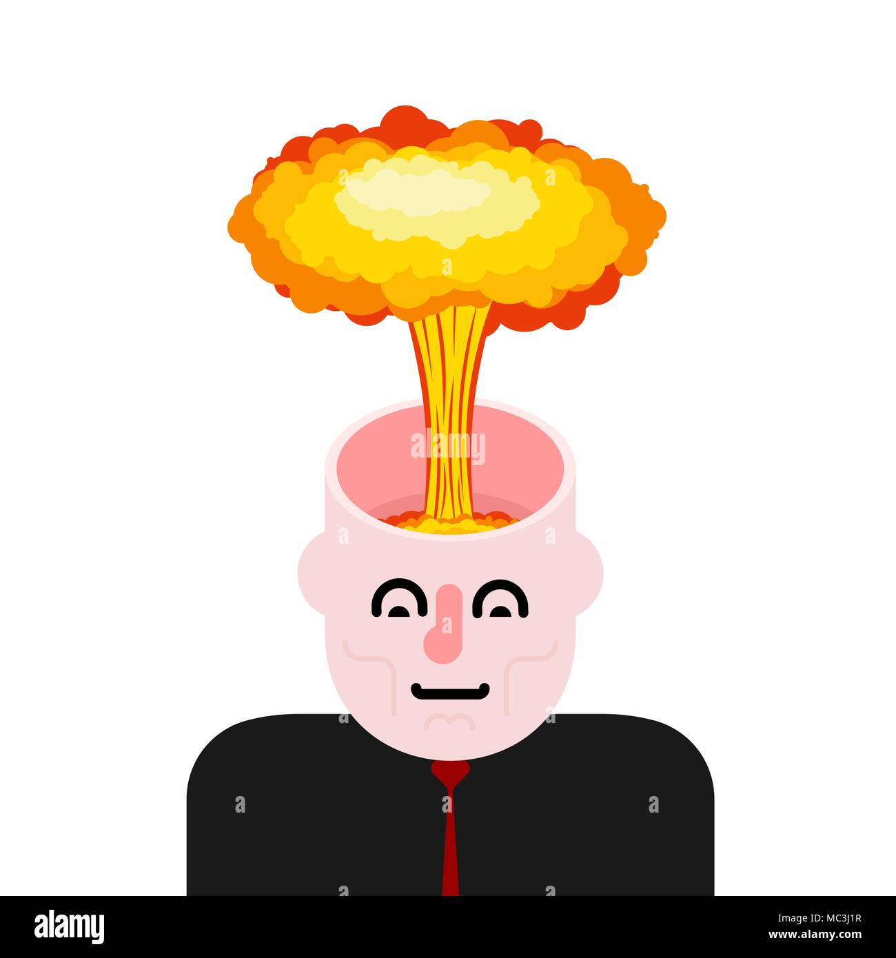 Brain Explosion Drawing