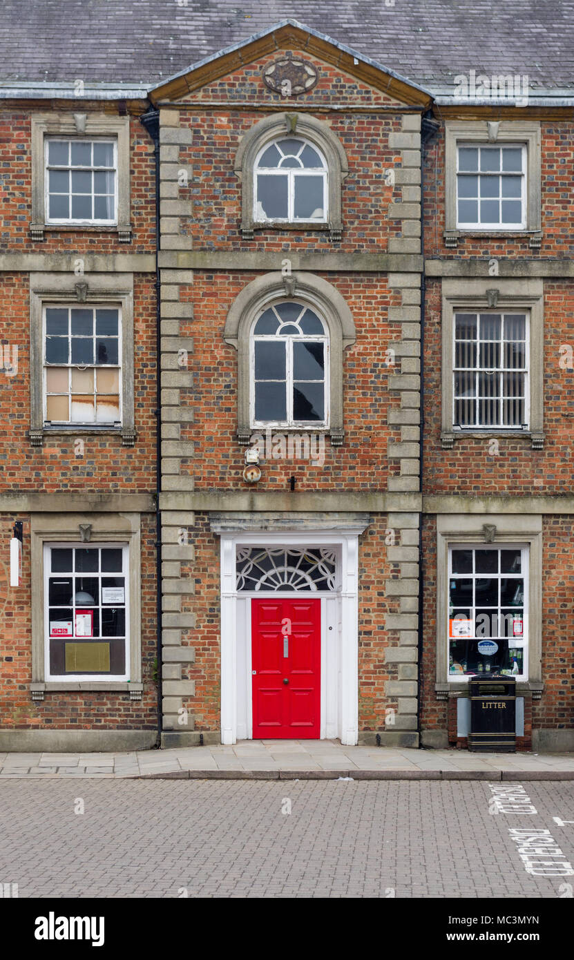 Georgian Building Housing The Post Office With Its Distinctive