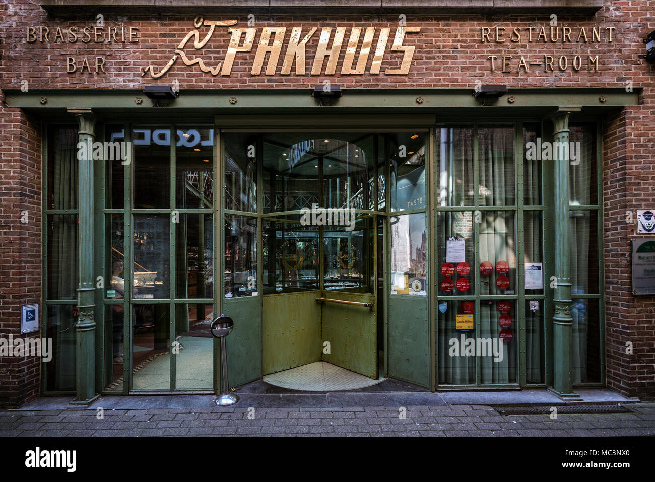 Pakhuis - Ghent Belgium - Gent Belgien Stock Photo