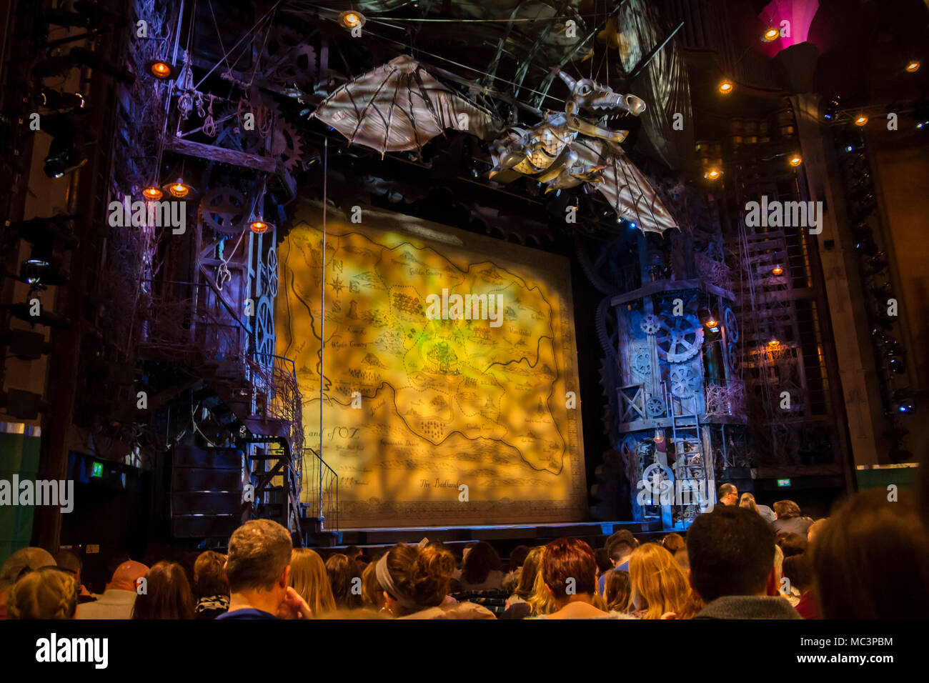 Wicked musical production hi-res stock photography and images - Alamy