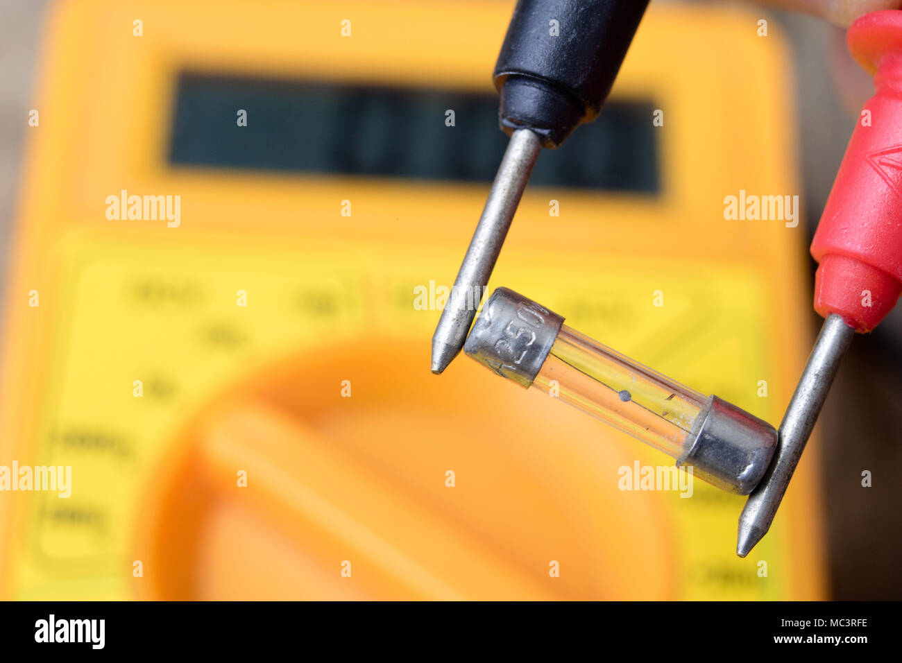 Fuse for devices and electrical receivers. Accessories and spare parts