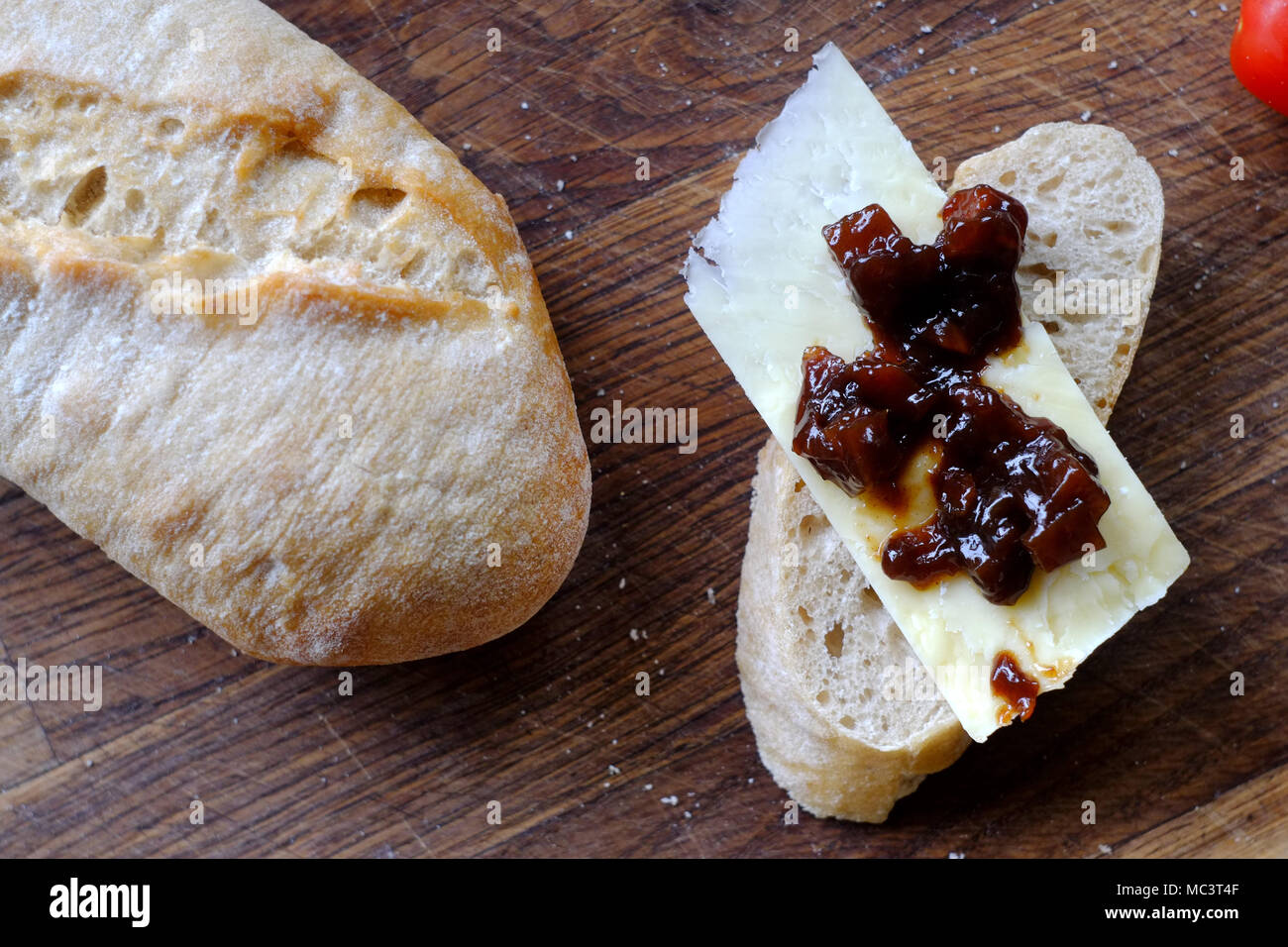 Cheese and pickle sandwich hires stock photography and images Alamy