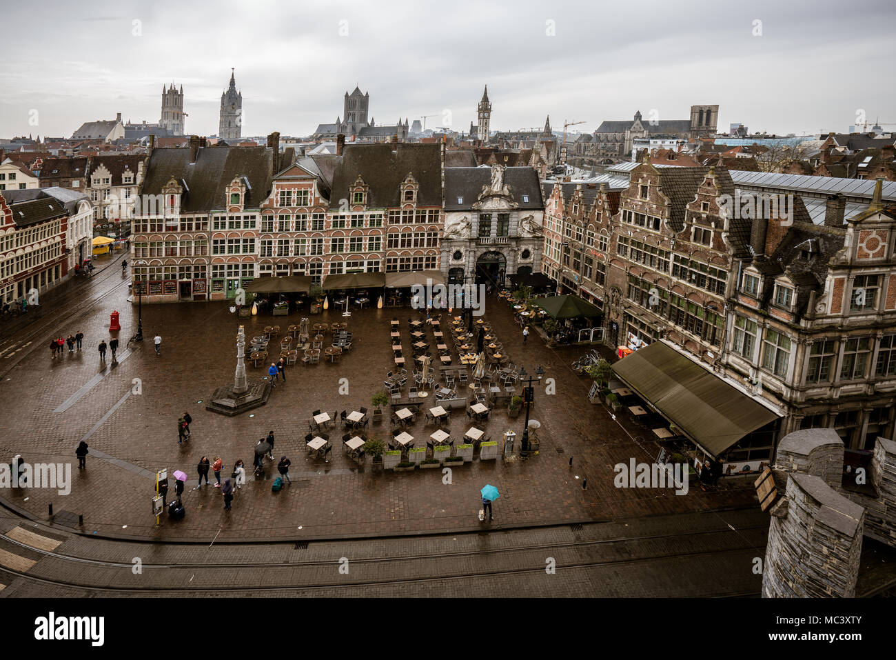 Ghent Belgium Gent Belgien Stock Photo Alamy