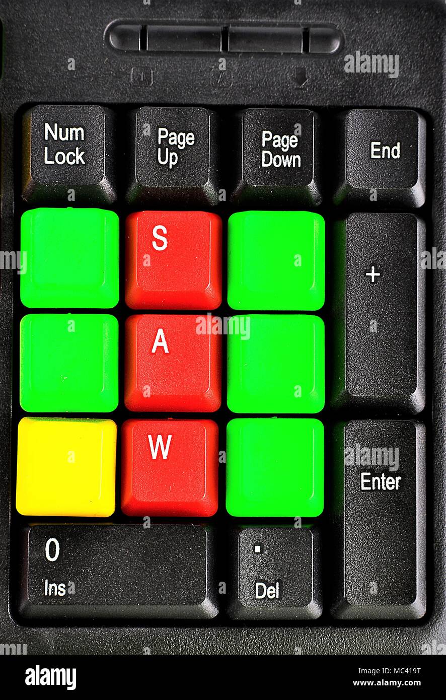 Set computer keyboard keys hi-res stock photography and images - Alamy