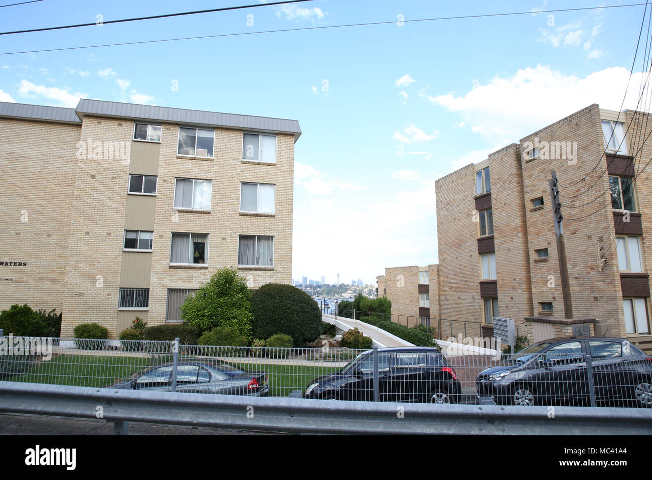 Apartments on Lower St Crescent, Drummoyne, Sydney, Australia