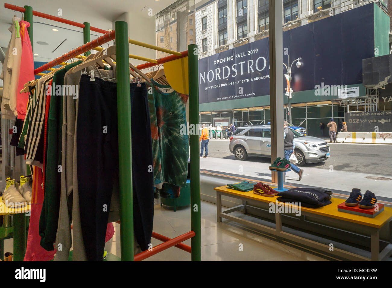 New York Usa 12th Apr 2018 The New Nordstrom Men S Store In Midtown Manhattan In New