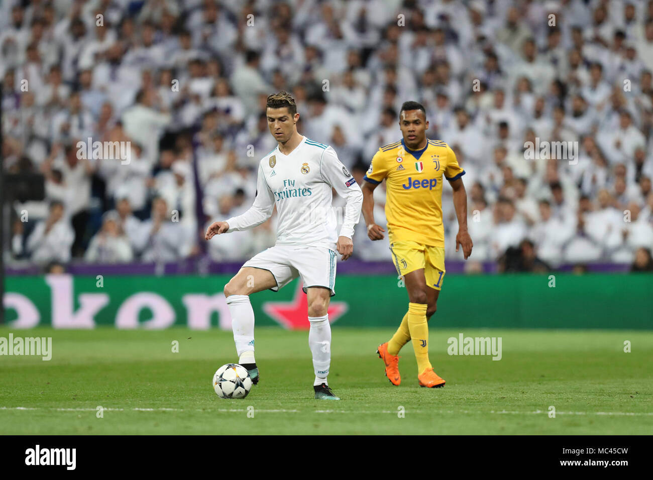 Cristiano ronaldo juventus april 2018 hi-res stock photography and ...