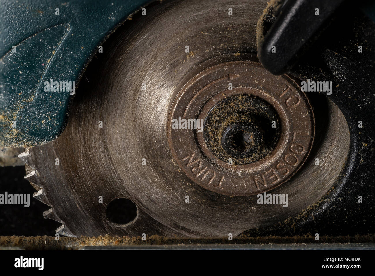 portable circular saw Stock Photo Alamy