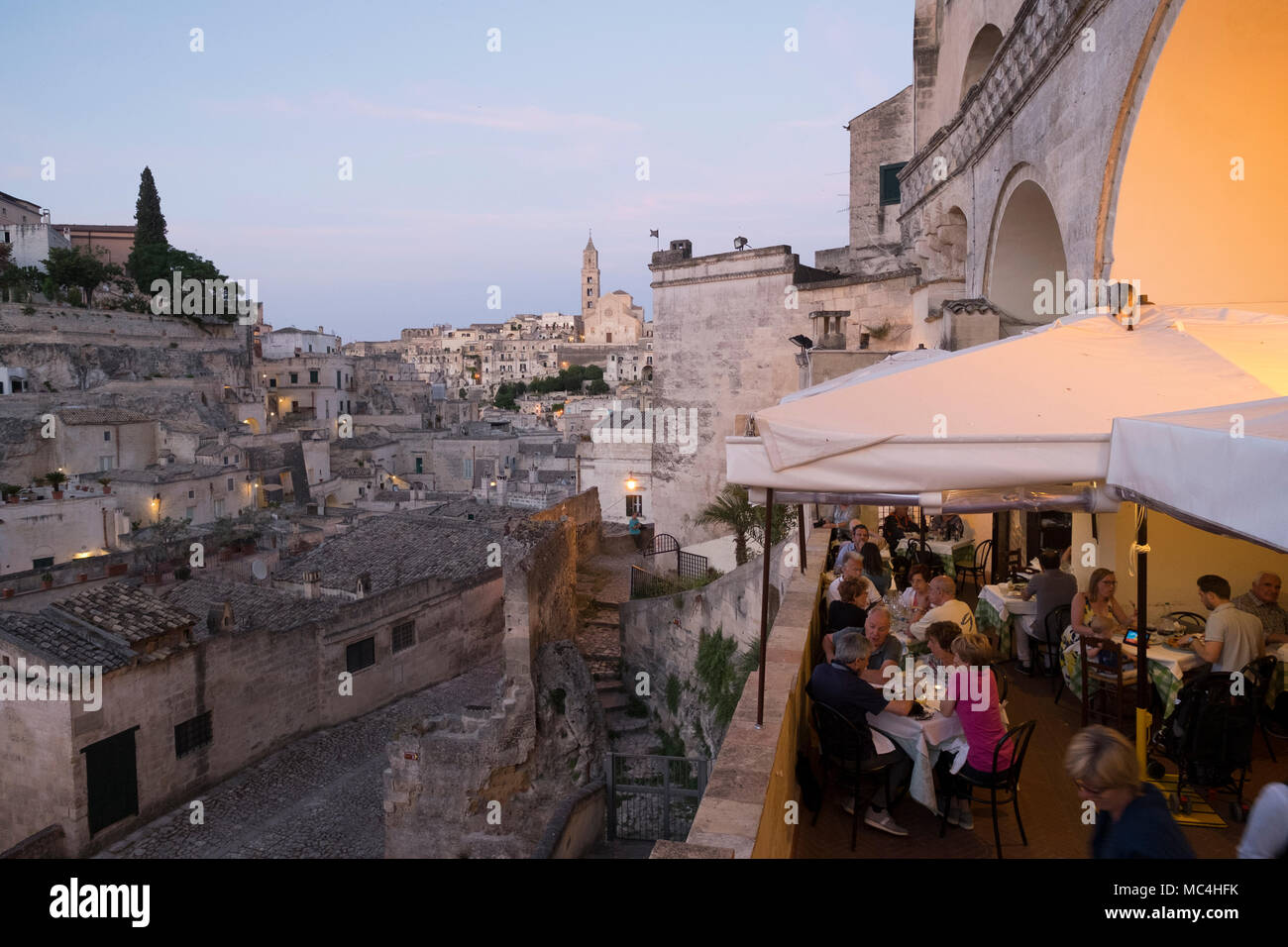 Italy matera restaurant hi-res stock photography and images - Alamy