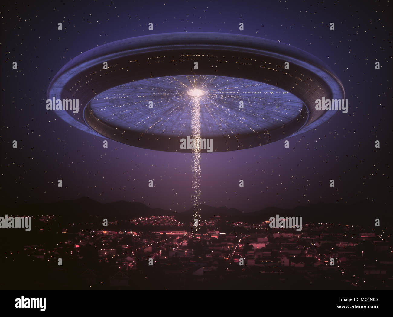 Alien space ship hi-res stock photography and images - Alamy