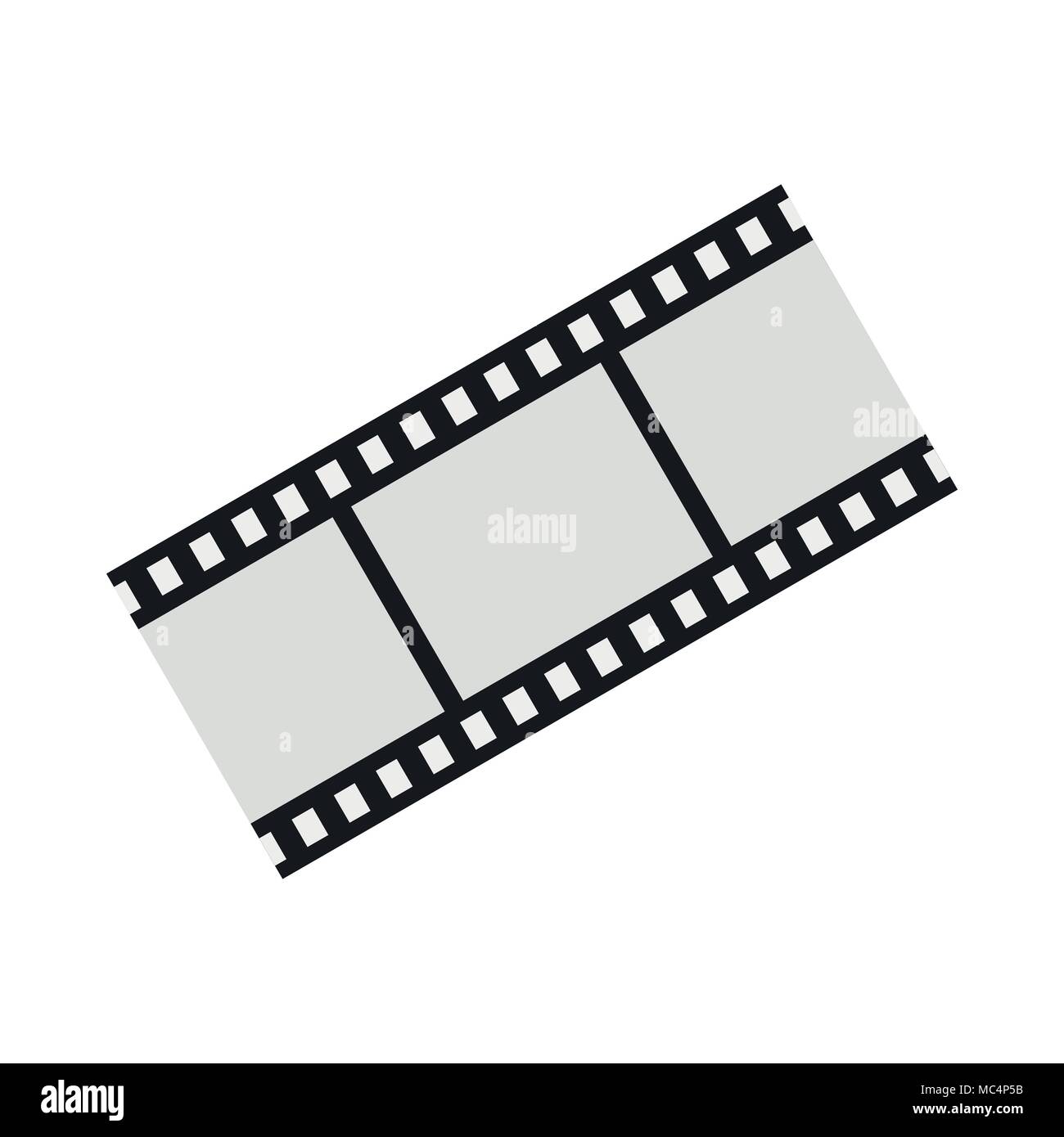 Film strip icon in flat style Stock Vector Image & Art - Alamy