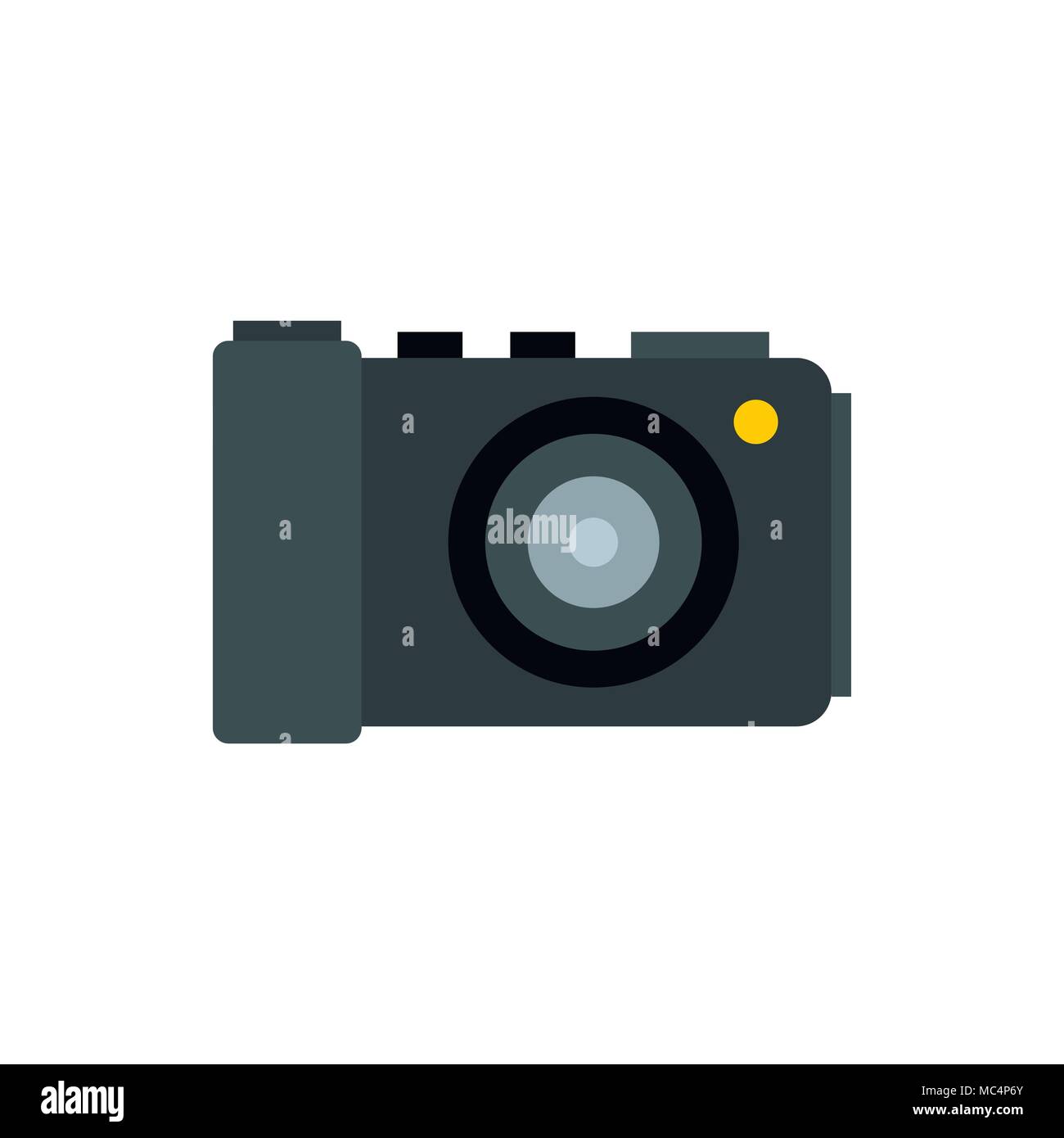 Camera icon in flat style Stock Vector Image & Art - Alamy