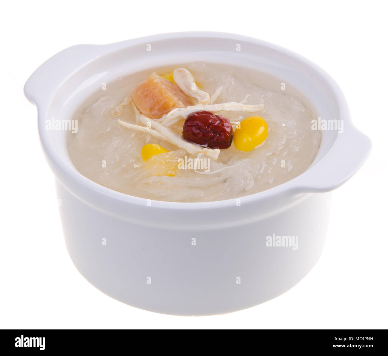 Bird's nest. Boiled bird's nest. Chinese food style Stock Photo Alamy