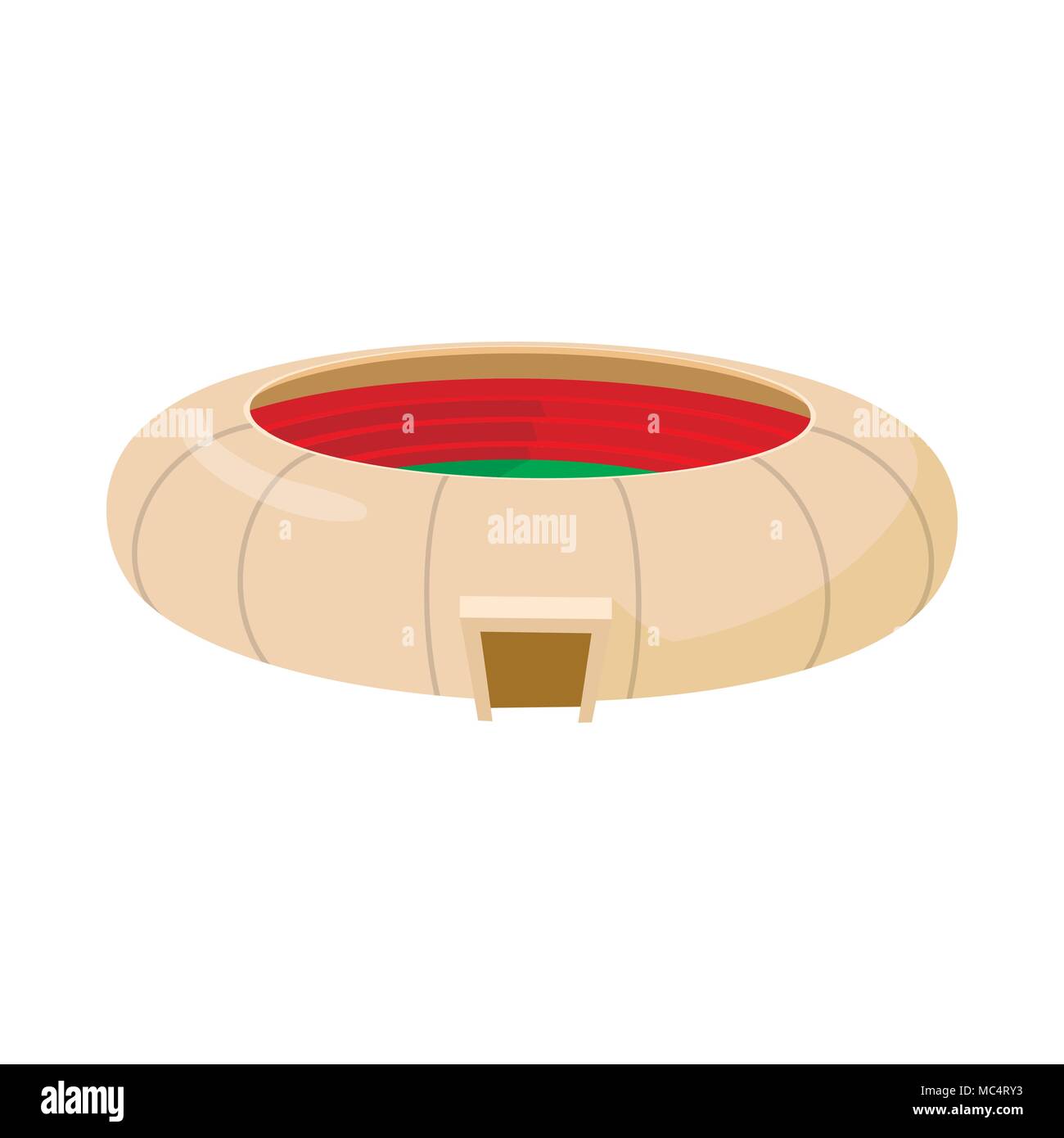 Football stadium icon, cartoon style Stock Vector Image & Art - Alamy