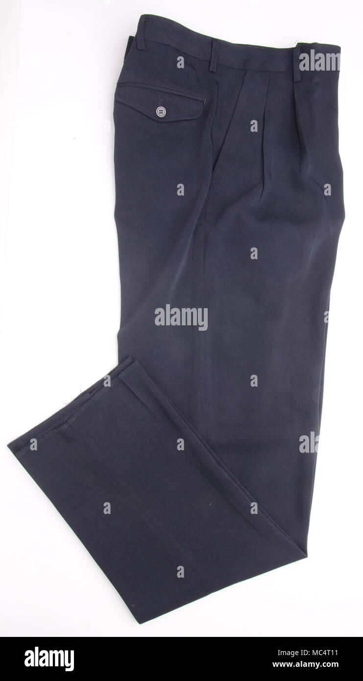 Pinstriped Bootcut Pants (Navy or Yellow)