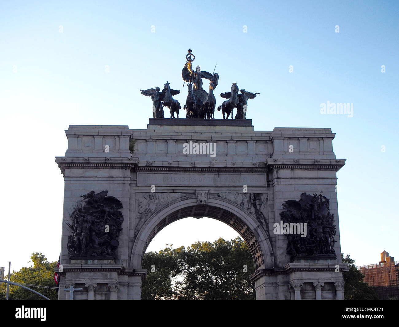 Grand Army Plaza Stock Photo Alamy