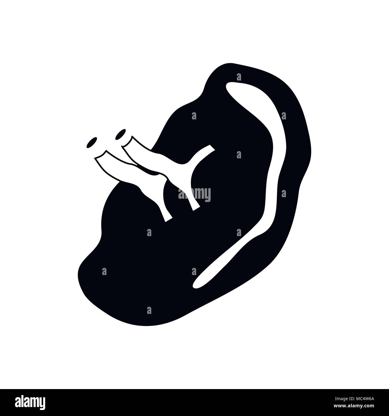 Human spleen icon, simple style Stock Vector Image & Art Alamy