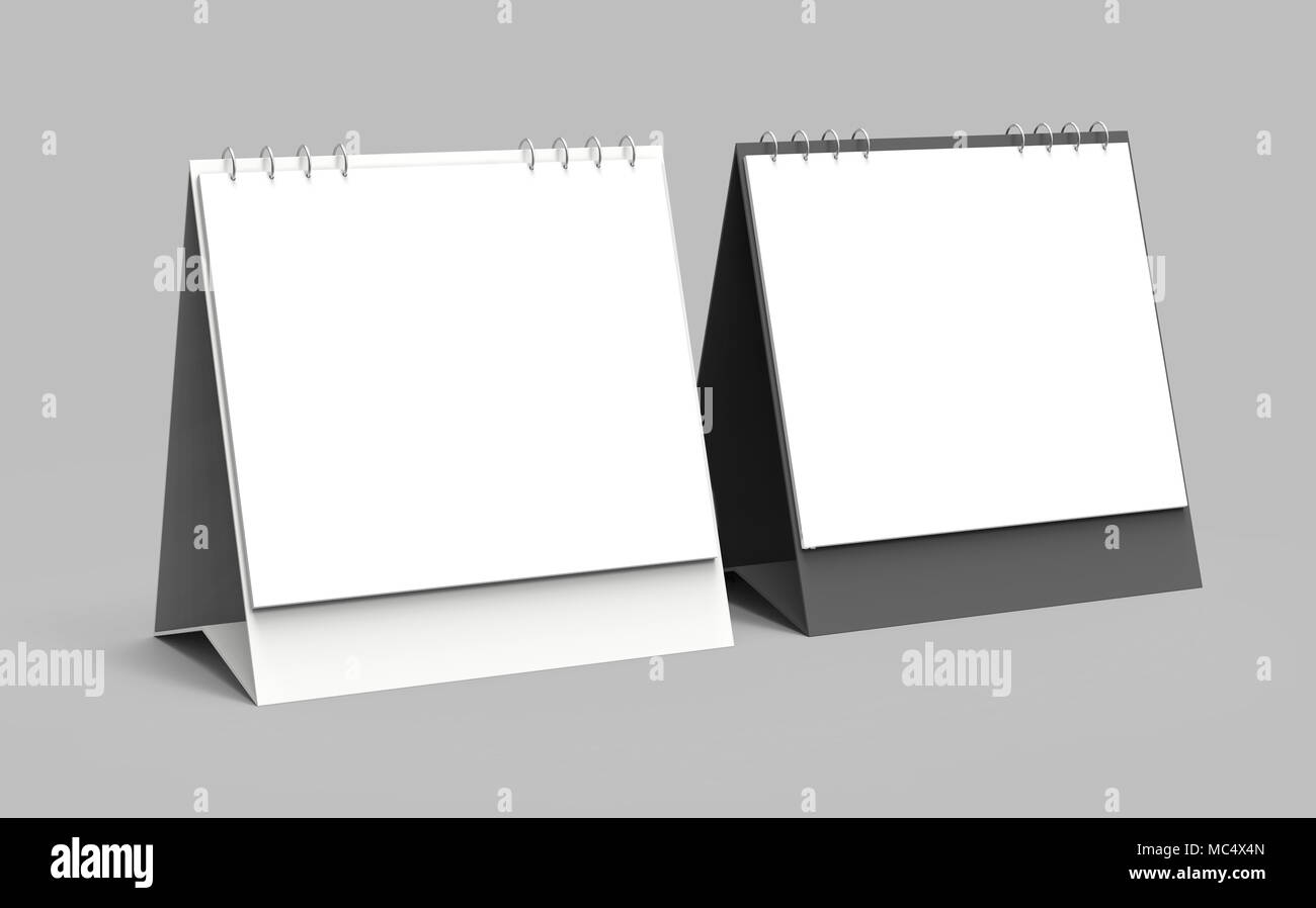 Download Blank Desk Calendar 3d Render Calendar Mockup With Empty Space For Design Uses Square Design Set Stock Photo Alamy PSD Mockup Templates