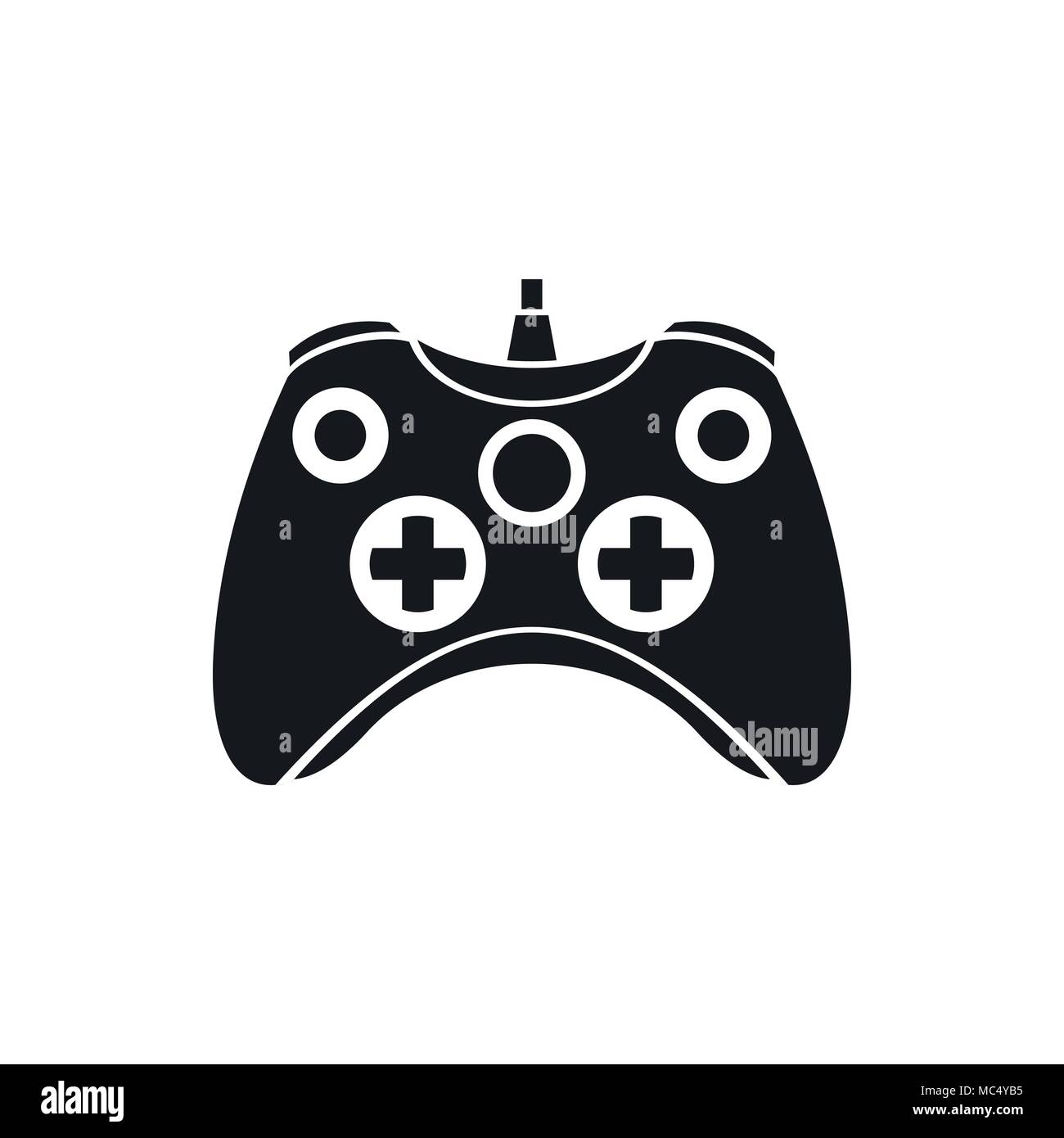 Video game controller icon, simple style Stock Vector Image & Art - Alamy