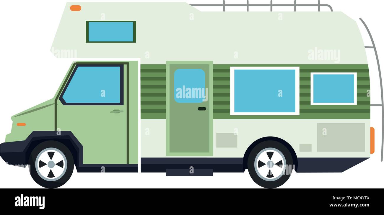 Camper van vehicle Stock Vector Image & Art - Alamy