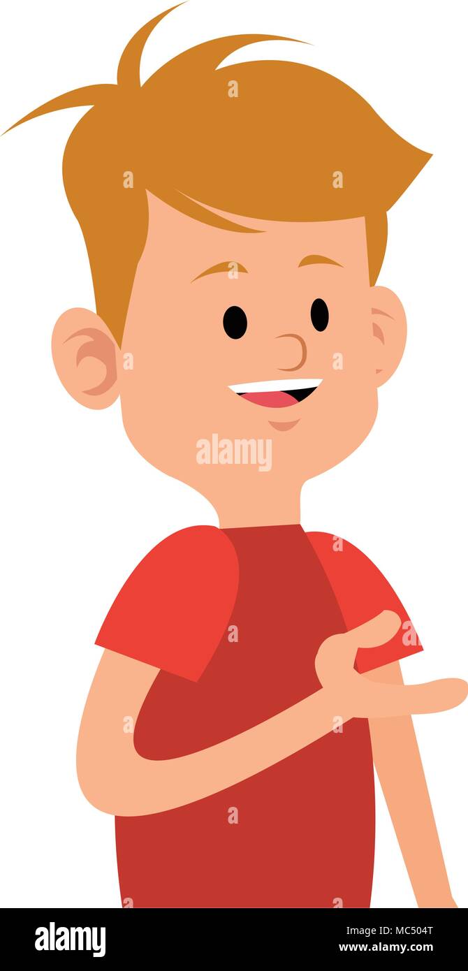 Cute boy cartoon Stock Vector Image & Art - Alamy