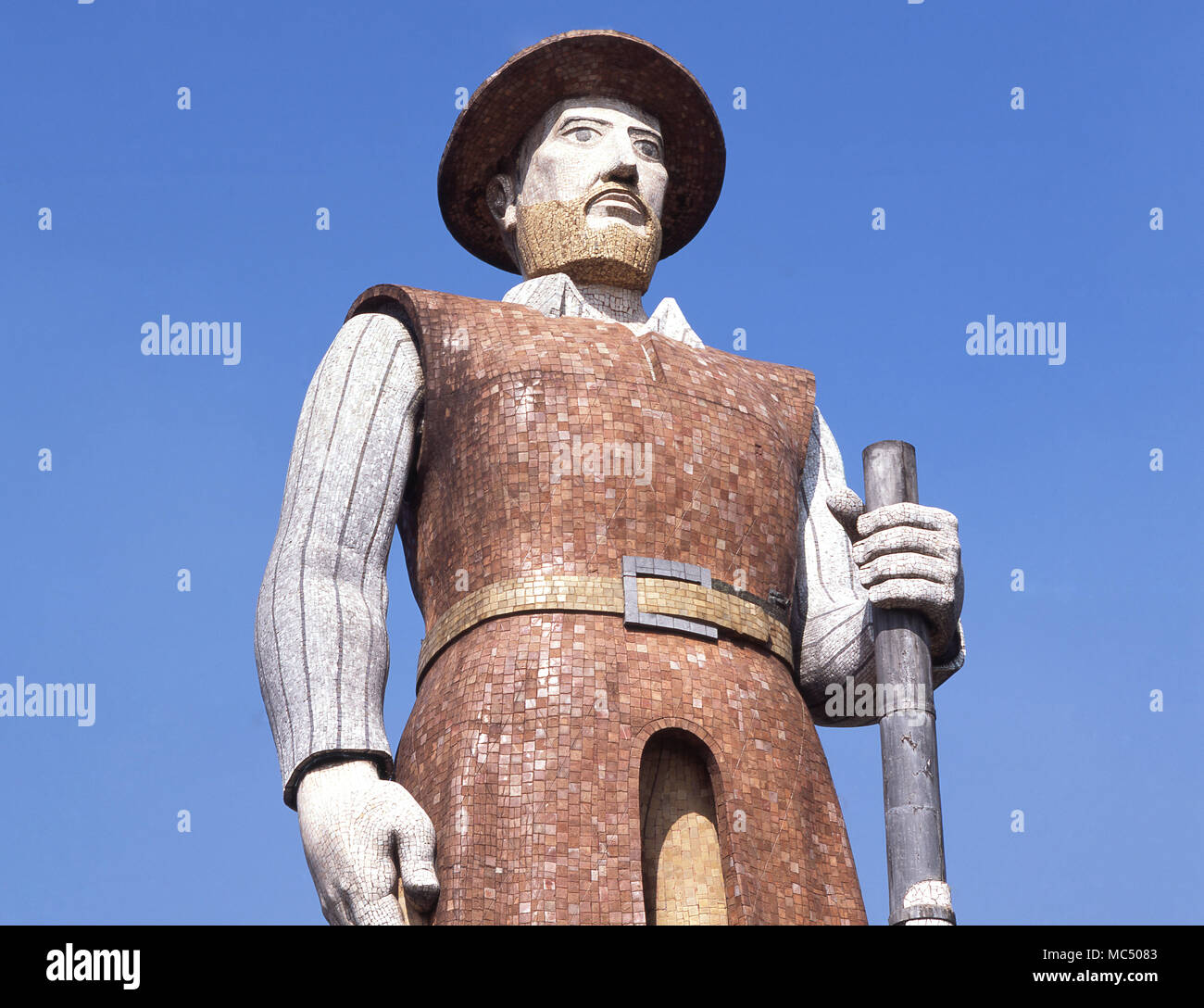 Statue Borba Gato Santo Amaro Avenue Sao Paulo Brazil Stock Photo Alamy