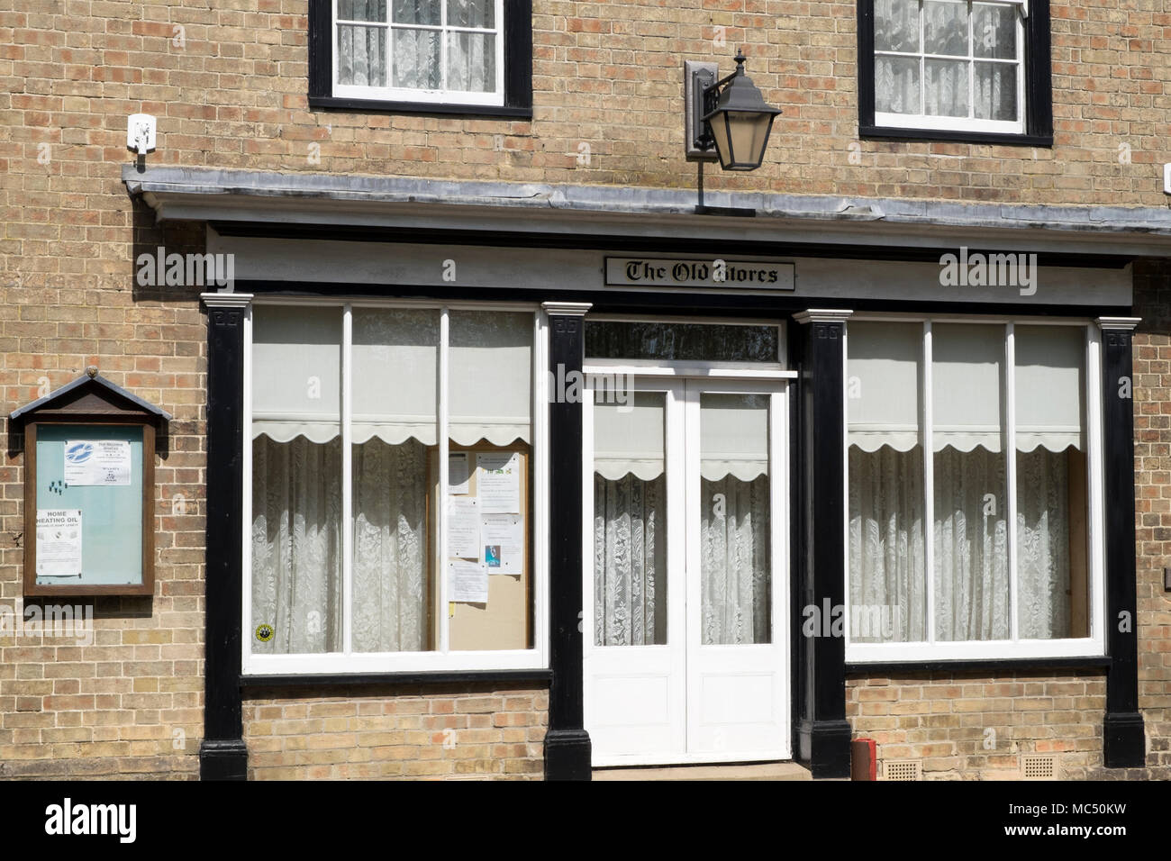 Former village shop now residential home hires stock photography and