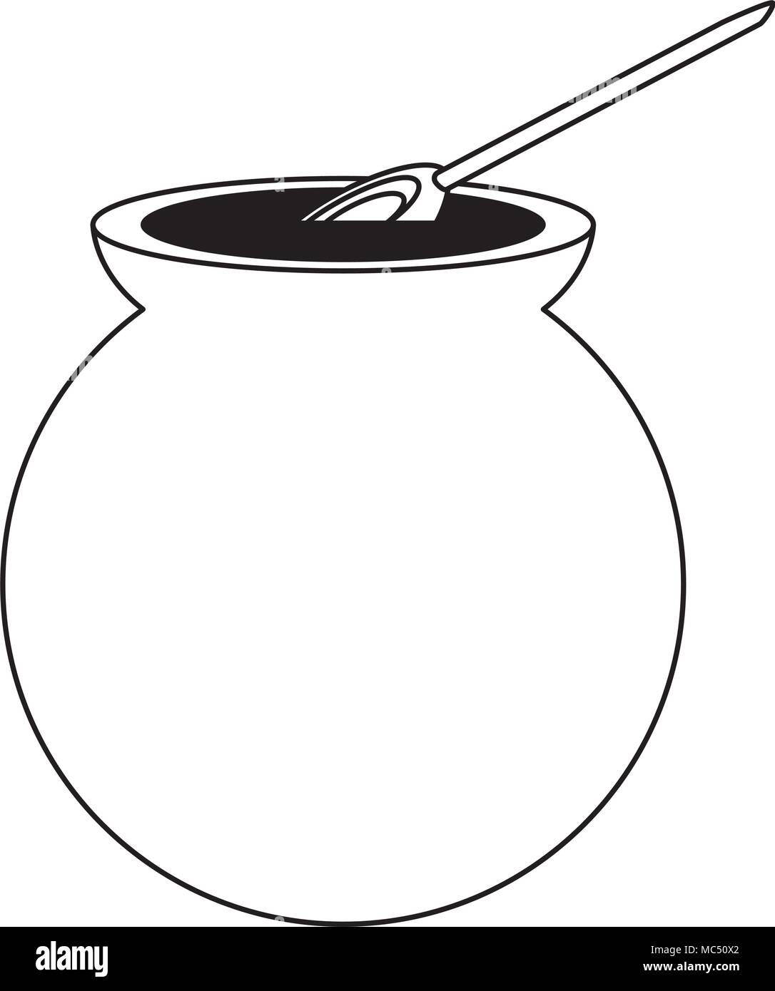 mexican coffee cafe de olla icon over white background, vector illustration Stock Vector Image