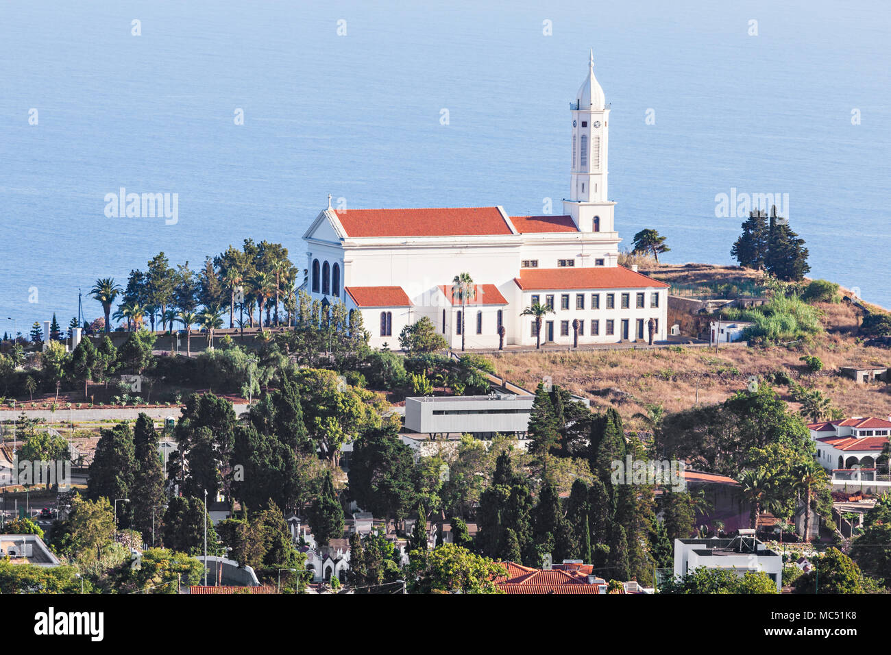 The Church of Sao Martinho in Funchal, Madeira island, Portugal Stock