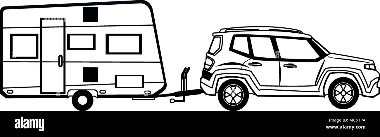 Free Free 251 Truck Pulling Camper Svg SVG PNG EPS DXF File
