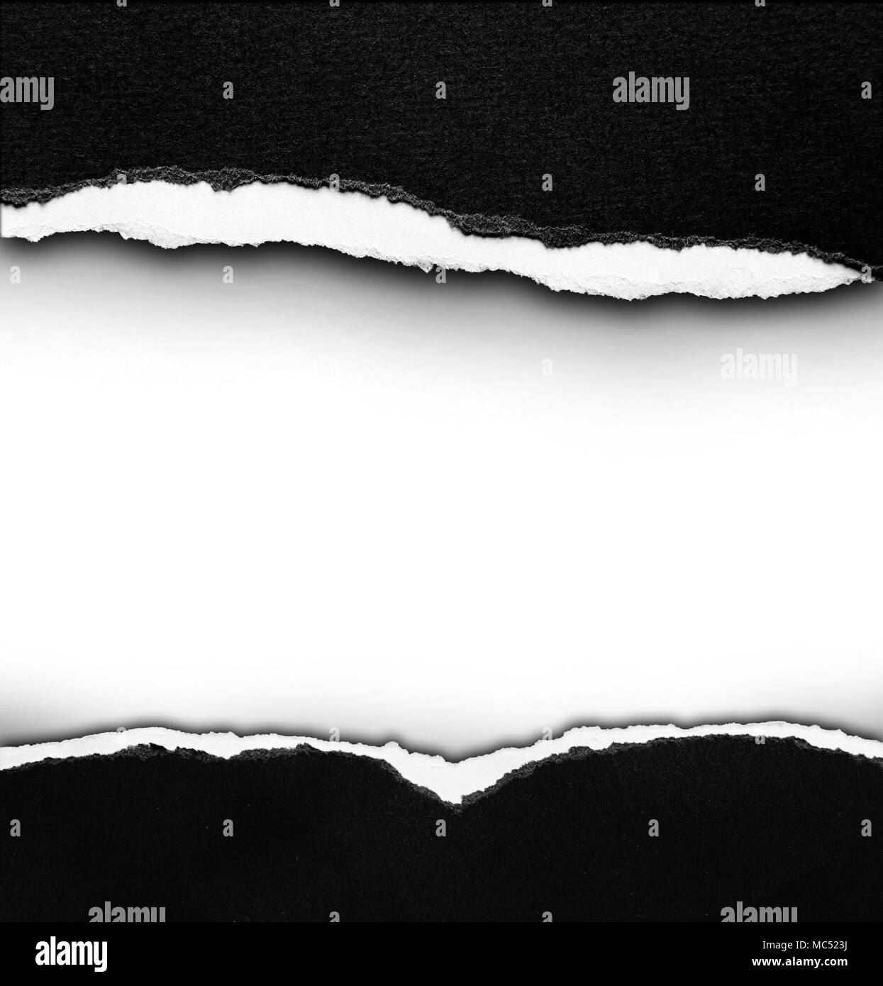 Ripped paper, space for copy Stock Photo Alamy