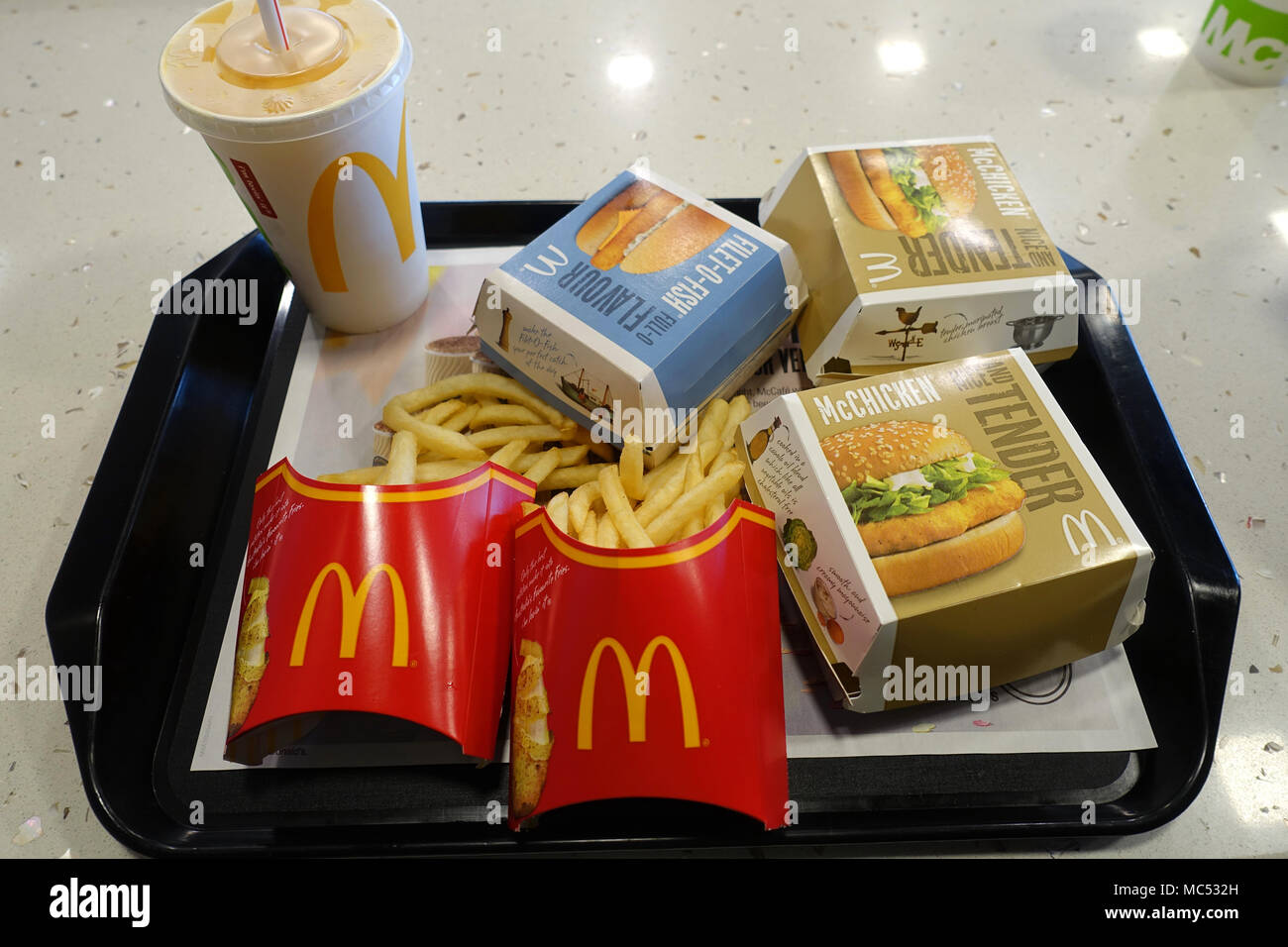 Mcdonalds food hires stock photography and images Alamy