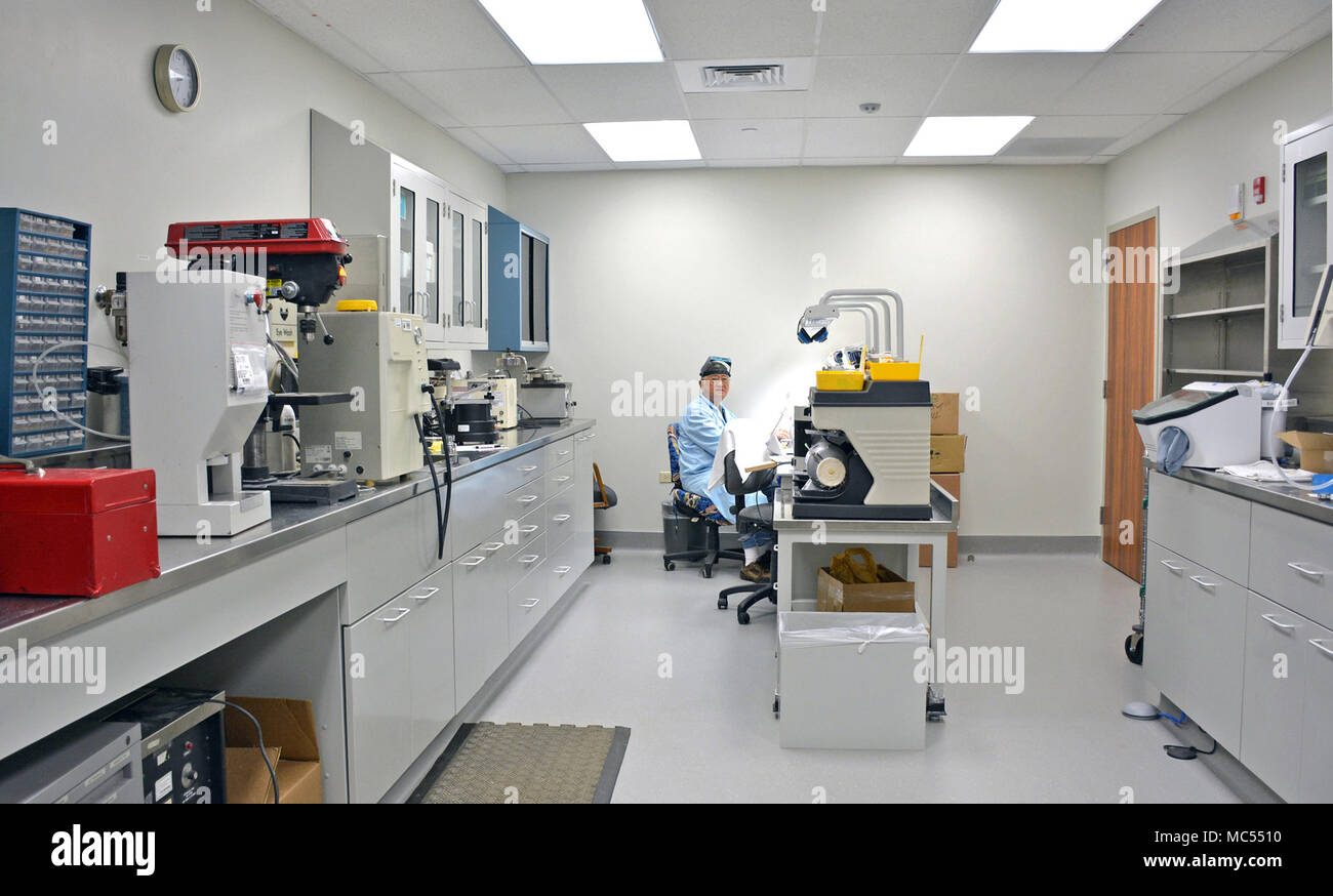 Dental Laboratory Technician, Vernon Ching, works in the Fort Shafter
