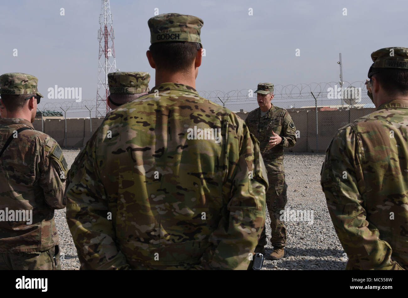 U.S. Army Soldiers with Task Force Marauder were presented with coins ...