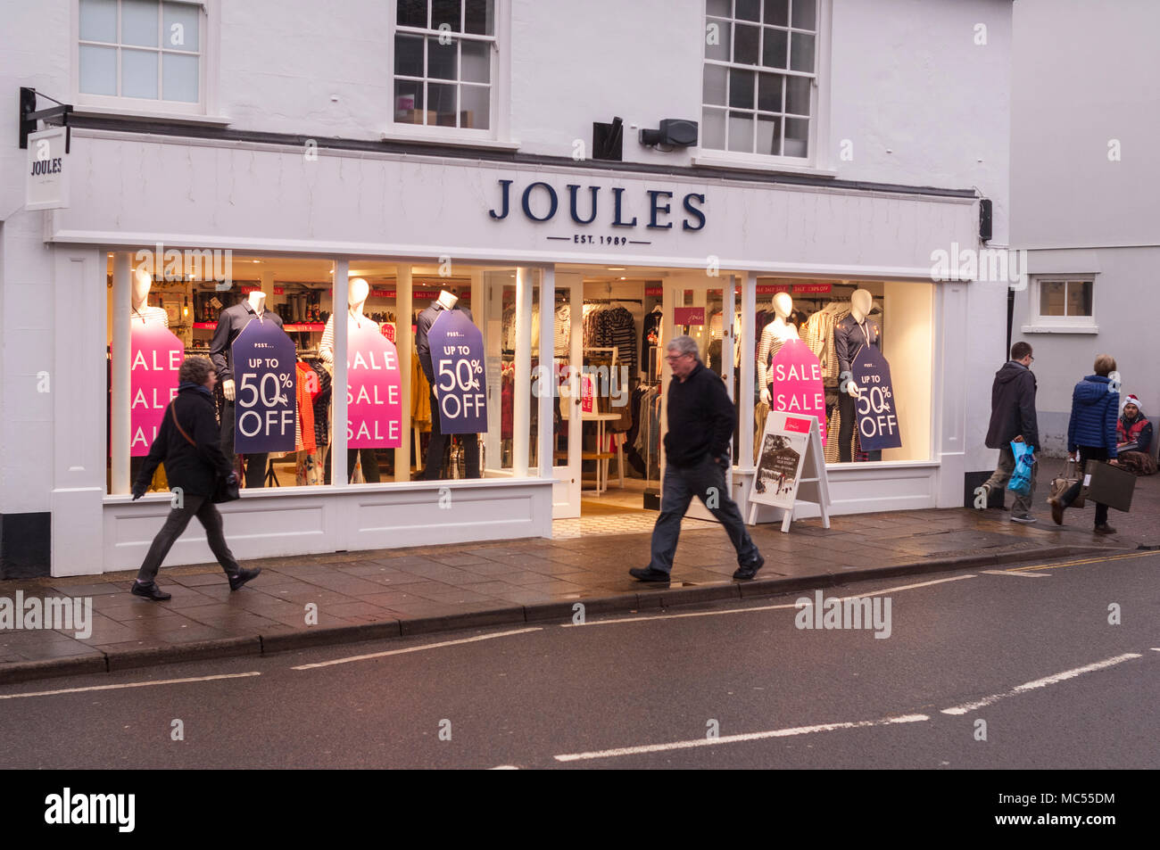 The Joules clothing shop store in Holt , Norfolk , England , Uk Stock Photo