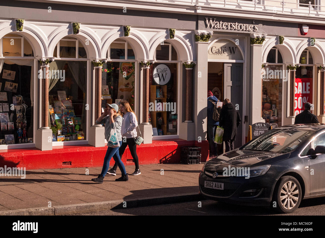Waterstones in Bury Saint Edmunds , Suffolk , England , Great Britain