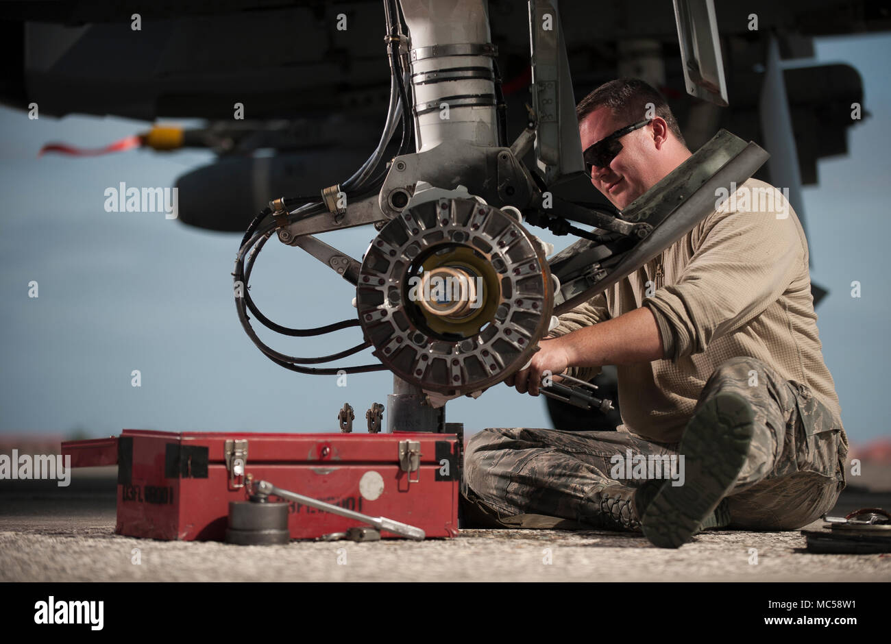 Staff Sgt. Will Lowe, 122nd Aircraft Maintenance Crew Chief, 122nd