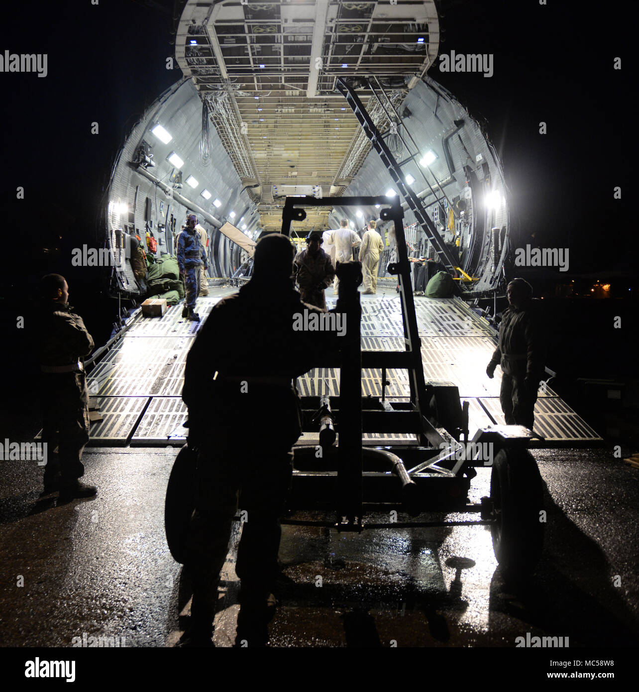 Lockheed Martin C-5M Super Galaxy is a strategic airlift aircraft ...