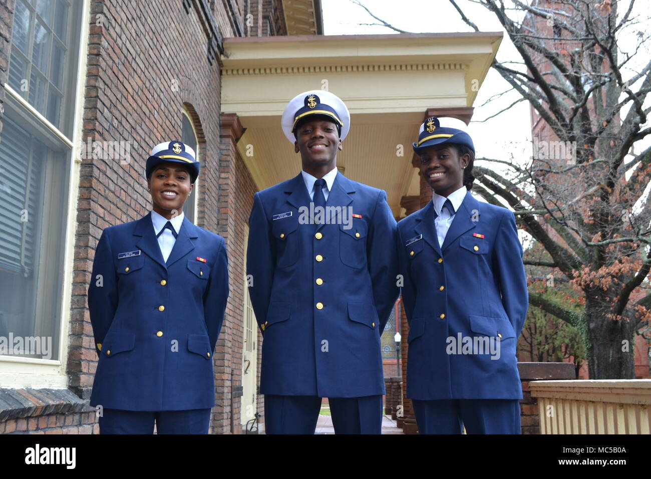 The three Coast Guard Officer-Trainees (OT's) enrolled in the CSPI ...