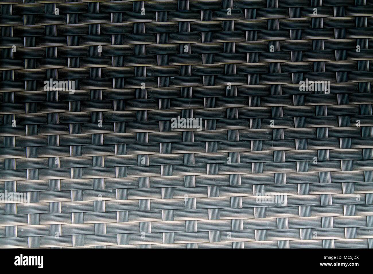 Close up image of black dash mat with grid cells Stock Photo