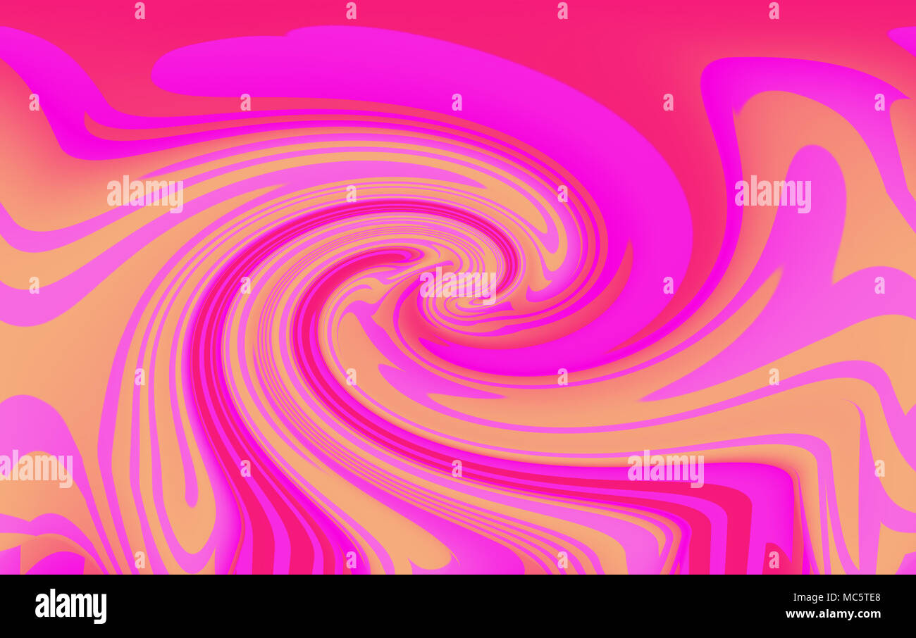 Psychedlic pattern in shades of pink and orange Stock Photo Alamy