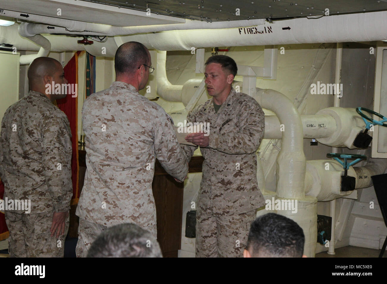 Marine Corps Cpl Jesse Worley a motor transportation mechanic