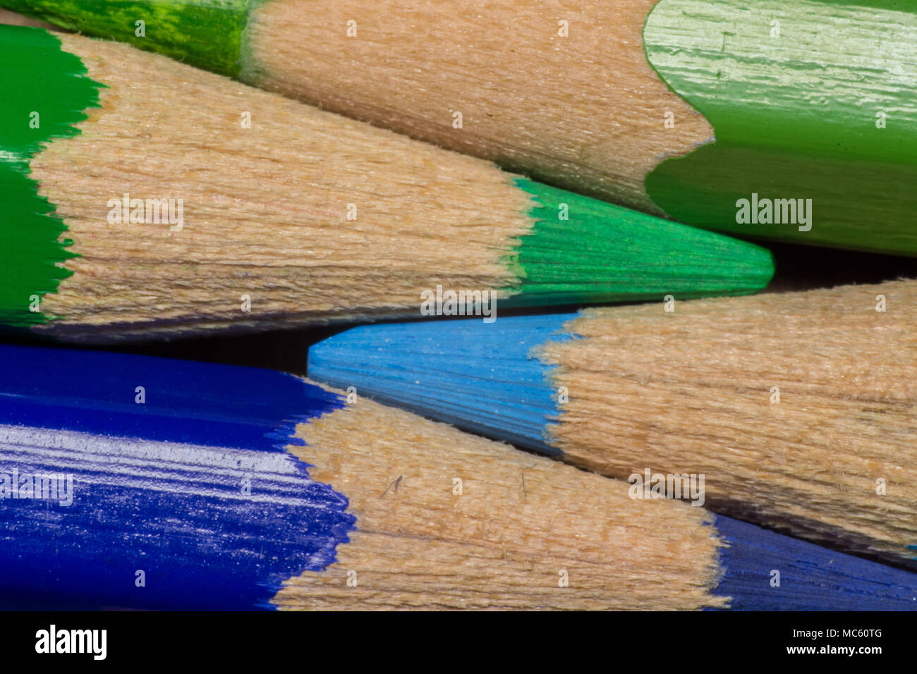 close up of colored pencils Stock Photo - Alamy