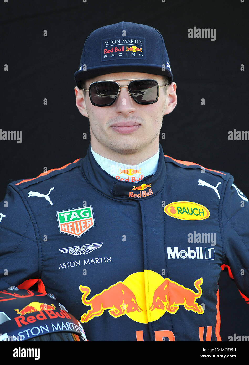 Max Verstappen of Aston Martin Red Bull Racing. Day 1 of the 2018 Formula 1  Rolex Australian Grand Prix held at The circuit of Albert Park, Melbourne,  Victoria on the 22nd March